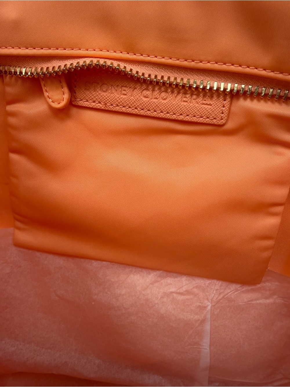 Stoney Clover Classic Mini Tote in Peach - Picture 4 of 4